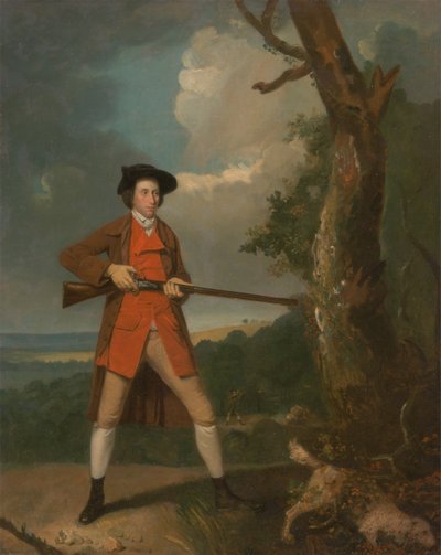 Porträt eines Sportlers, möglicherweise Robert Rayner von Henry Walton